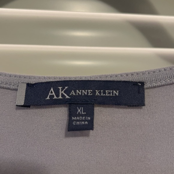 Anne Klein XL Grey Shell/Tank with Sequin | Dressy - Picture 6 of 10